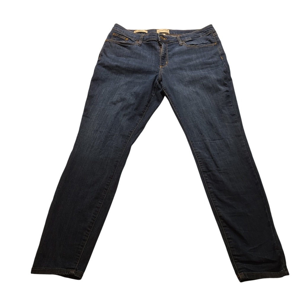 Universal Thread Mid Rise Skinny Jeans Women's 12R Medium Wash Blue Denim‎
